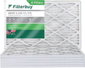 Filterbuy 8 MERV Pleated (6-Pack) Air 20x32x1 Filters AC HVAC Furnace