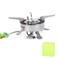 Camping Picnic Outdoor Gas Meterk Cooker Split-Type Large Big Stainless Blaze Steel Butane Portable Power BRS-10