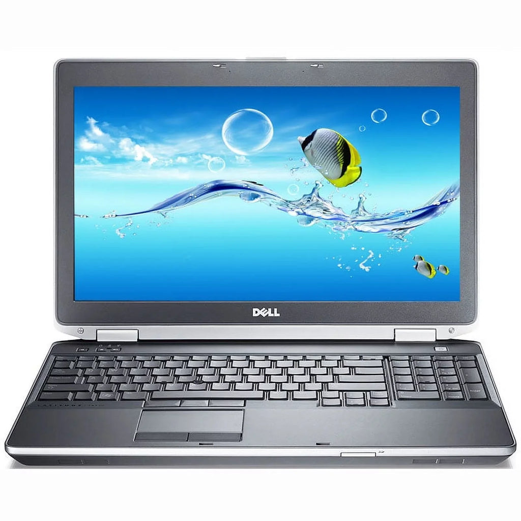 Windows 320GB 8GB Laptop Camera Latitude i5 B Dell Used 2.6GHz DRW 10 64 E6530 Pro