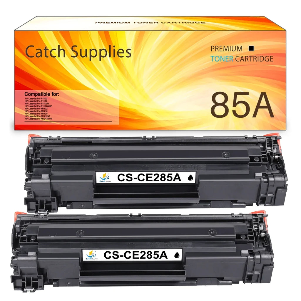 M1132 HP M1212nf Ink HP Pro Black for P1102w P1102whp 85A CE285A 2 LaserJet M1212 Series Printer M1217nfw for Cartridge Toner 85A CE285A P1005 MFP M1217 P1102 Compatible * M1210