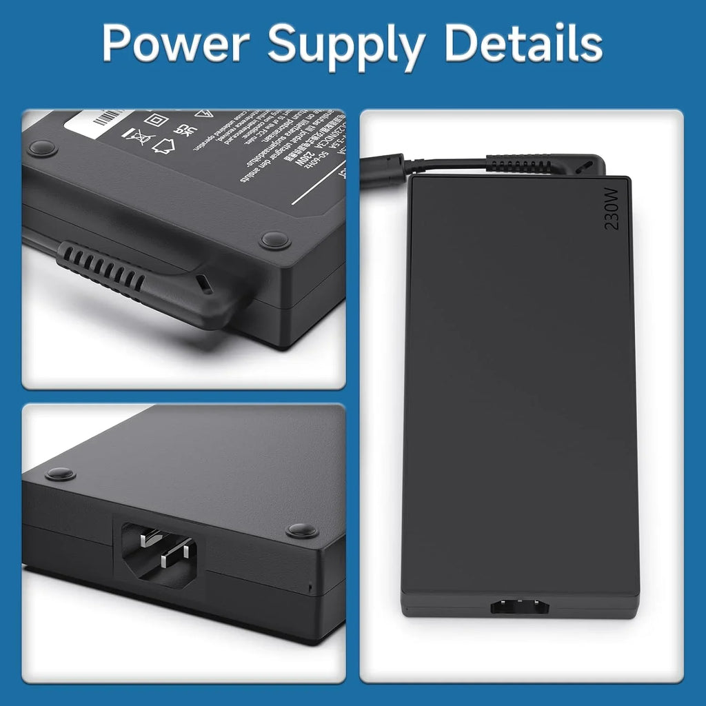 AC Y9000K ADL230NLC3A Y7000 Y520 01FR046 Legion R720 Adapter Y92, 11.5A for 230w Y7000P PN: 20V Lenovo Y520-15