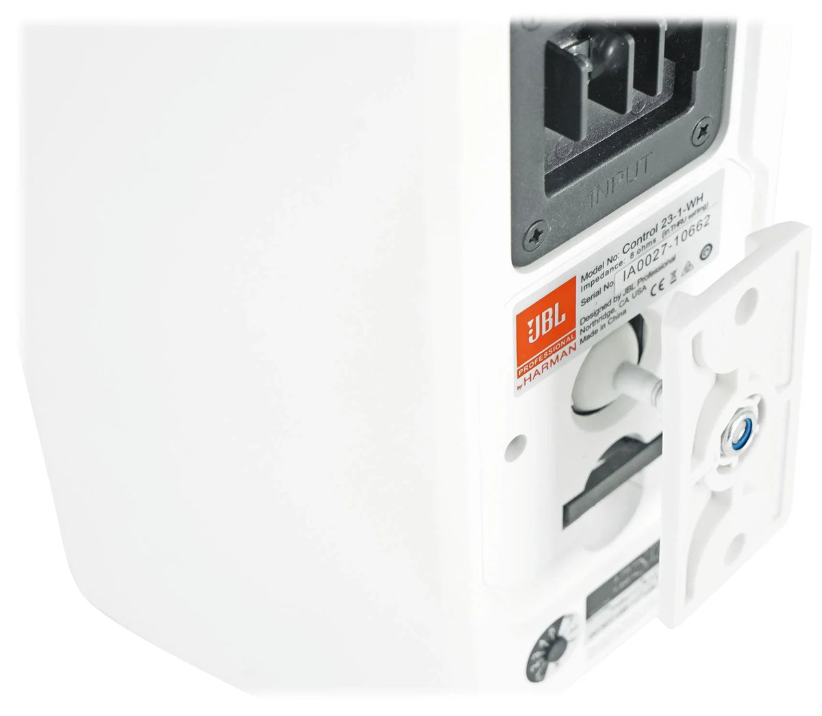 Wall Indoor/Outdoor Commercial 3" + JBL Control Amp White Speakers 23-1 70v (8)