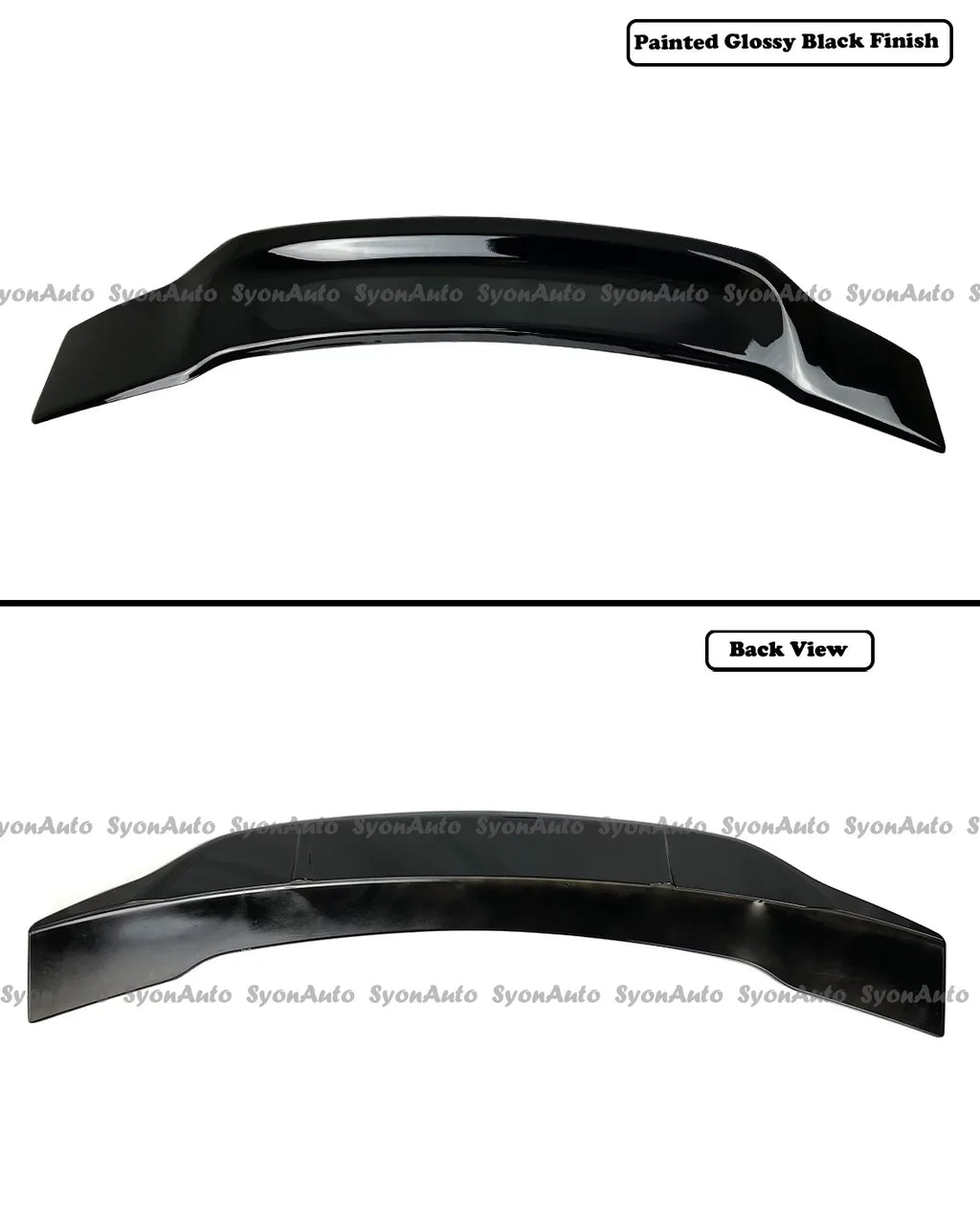 HONDA TRUNK 2006-2011 SEDAN SPOILER STYLE GLOSSY HIGHKICK RS WING CIVIC BLACK FITS