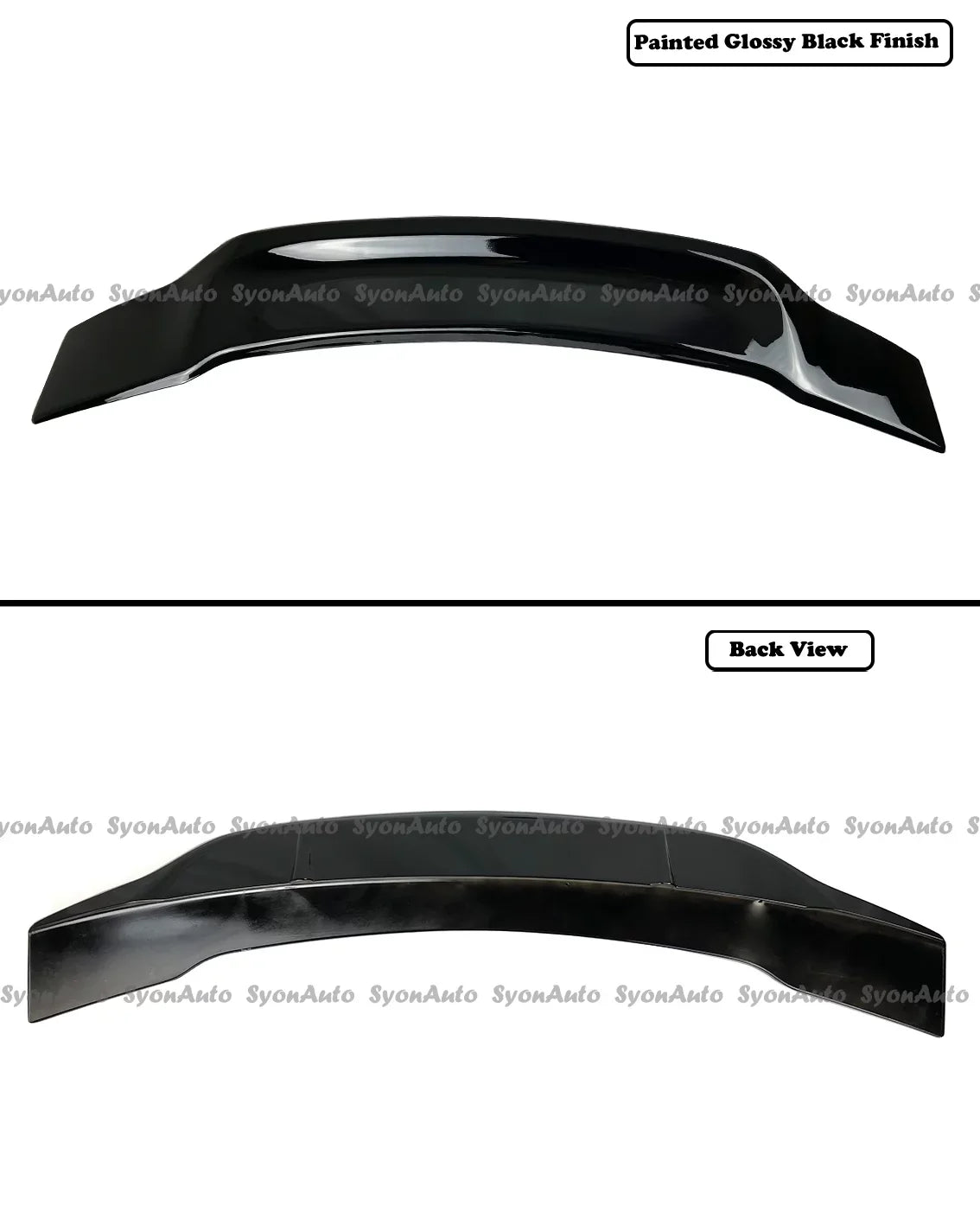 HONDA TRUNK 2006-2011 SEDAN SPOILER STYLE GLOSSY HIGHKICK RS WING CIVIC BLACK FITS