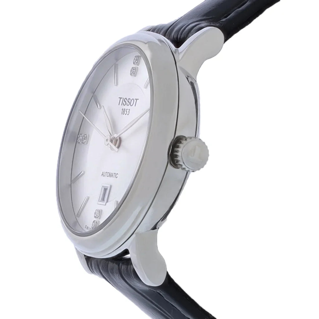 No Swiss Box Tissot Papers (Unworn) or Automatic Watch T122.207.16.036.01 Carson Diamond Ladies