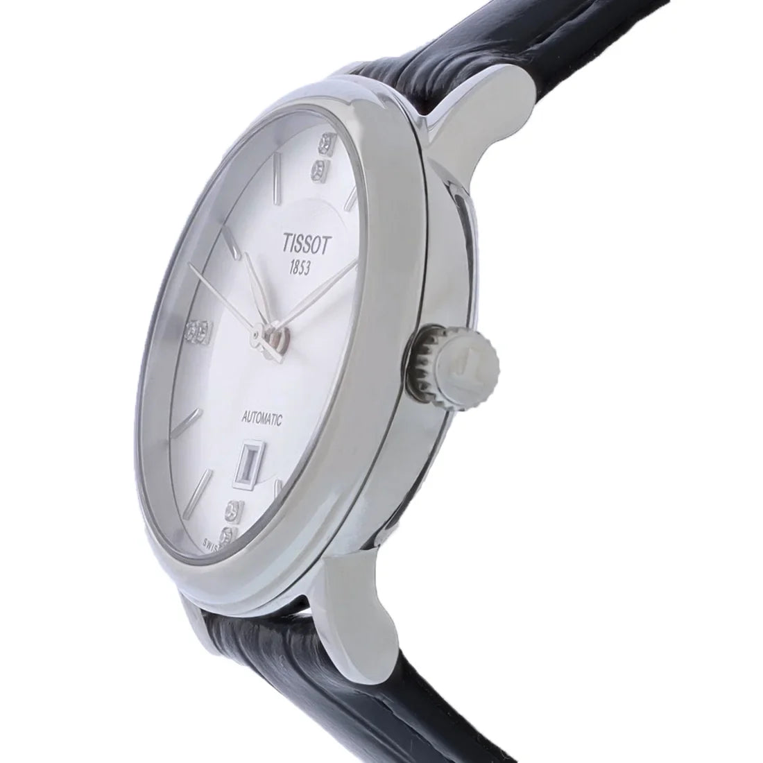 No Swiss Box Tissot Papers (Unworn) or Automatic Watch T122.207.16.036.01 Carson Diamond Ladies