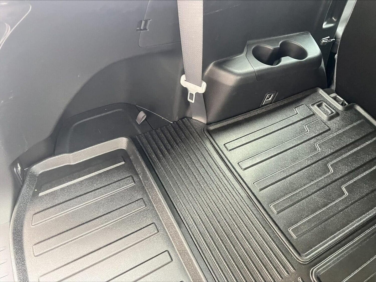 – Tray Mat Lip Mats Trunk EA Liner Boot Car – Pad Trunk Laser – 2020-2024 Weather-Resistant Raised – for EACCESSORIES with Design Pre-Cut Toyota Cargo Cars Highlander Non-Slip Trunk for Mat