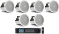 4" Amp For CONTROL In-Ceiling JBL Restaurant/Bar/Cafe Speakers+Receiver 6) 14C/T