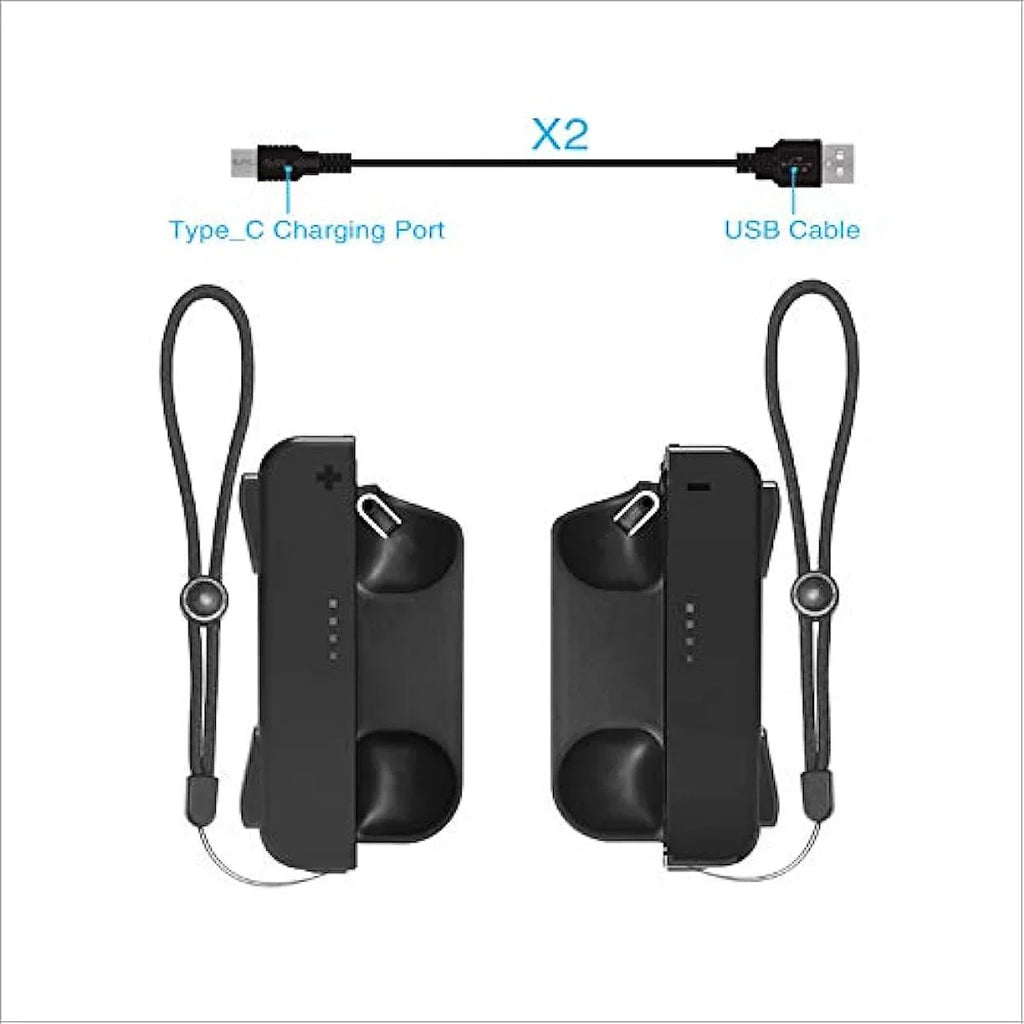 Mini Strap Switch Controller with Joy-Con for Grip Charging