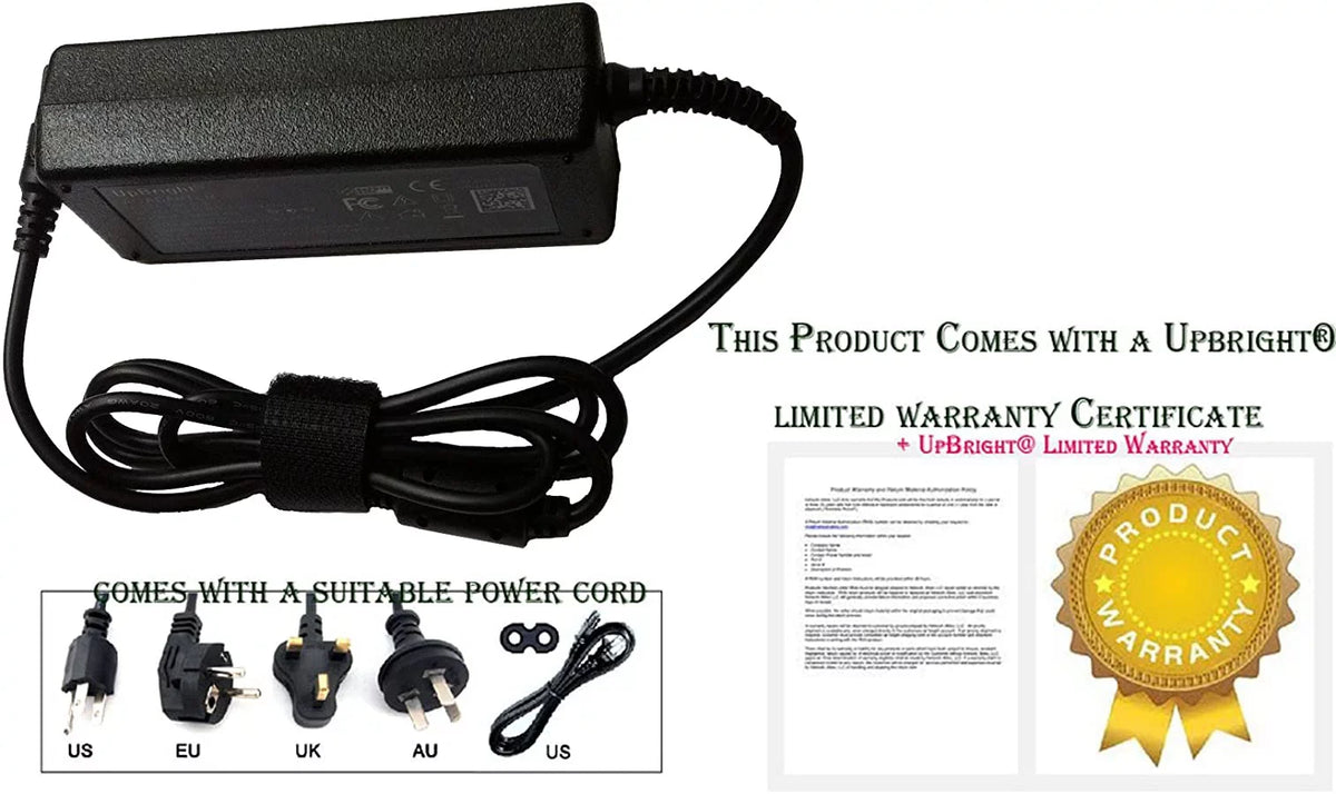 100-14IBY Lenovo Cord N2940 80MH000YUS 100-141BY PC Charger 14" UPBRIGHT Supply Power Series Adapter Laptop 80MH Battery IdeaPad Notebook 100 For
