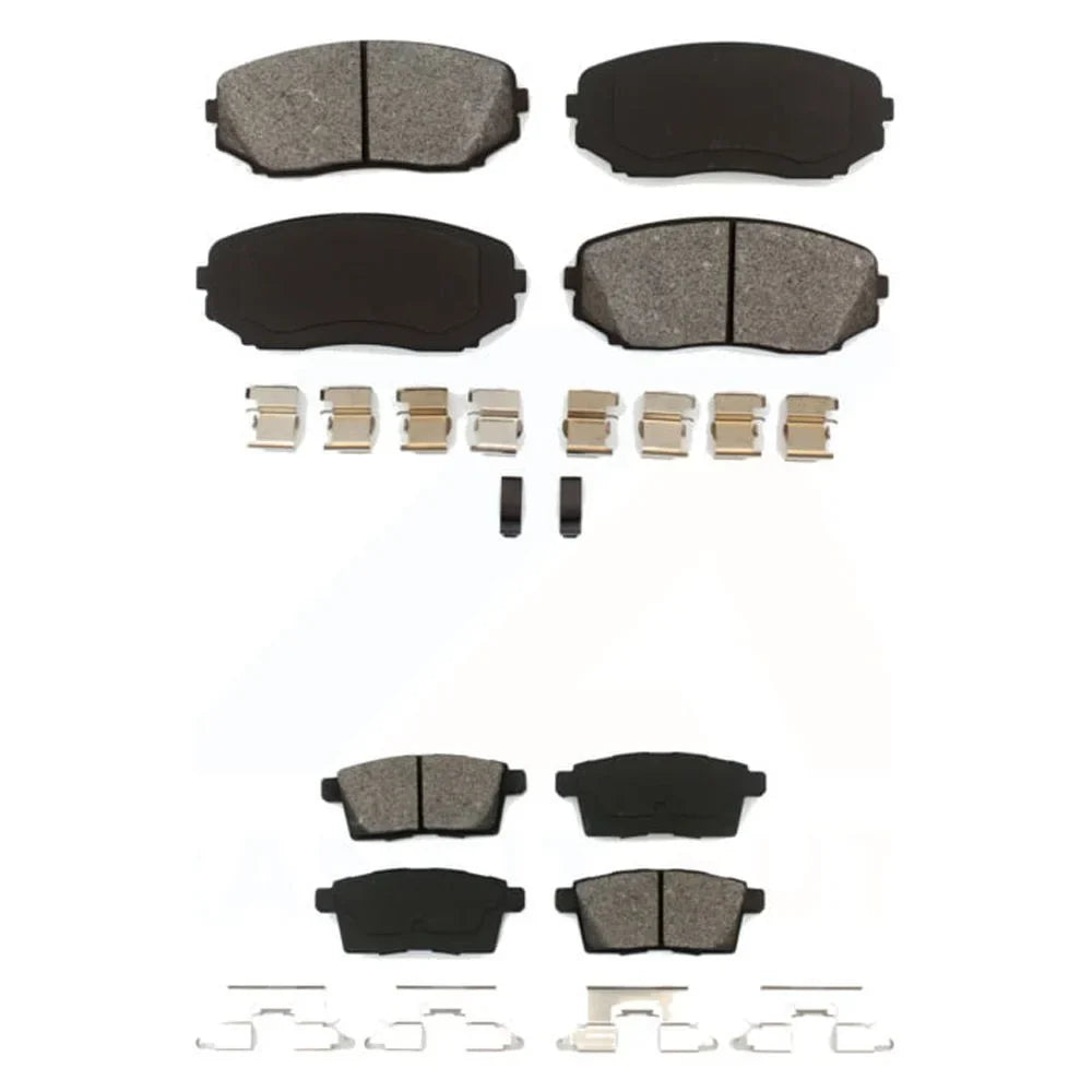 KSM-100095 MKX Brake Front CX-7 Semi-Metallic Lincoln Ford Kit Pads Mazda Rear CX-9 For Edge