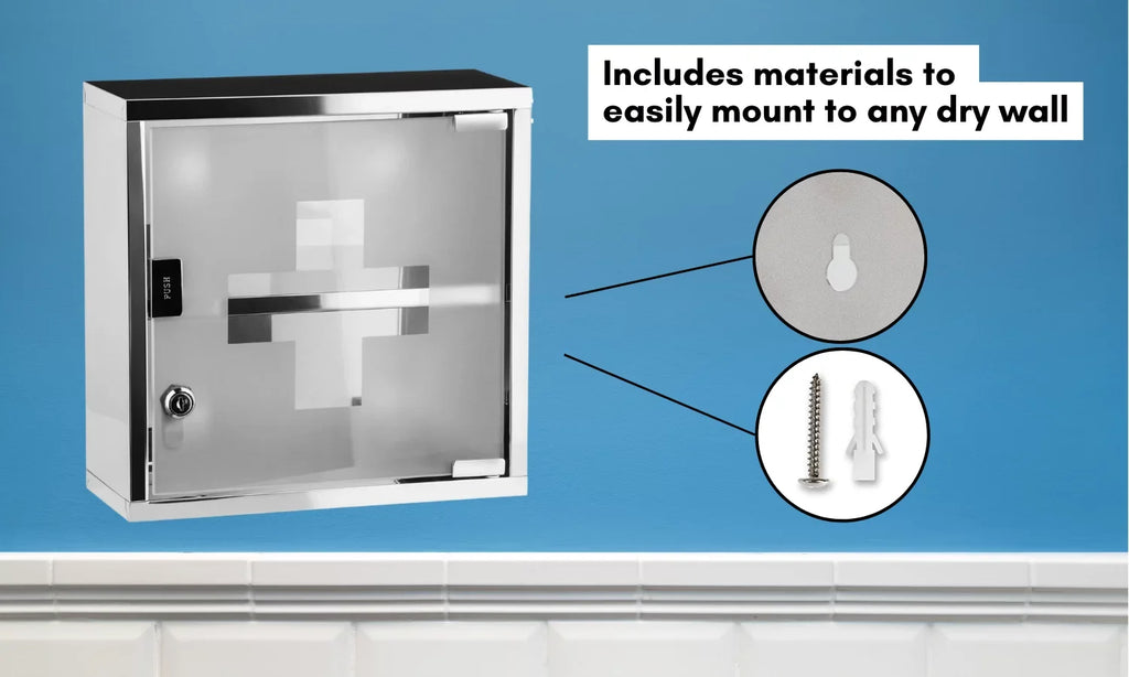 Lockable Toughty Cabinet Medicine