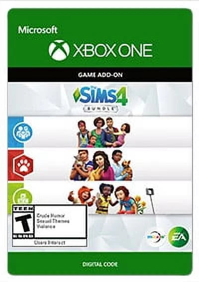 The SIMS [Digital Xbox, EA, 4 Download] Bundle,