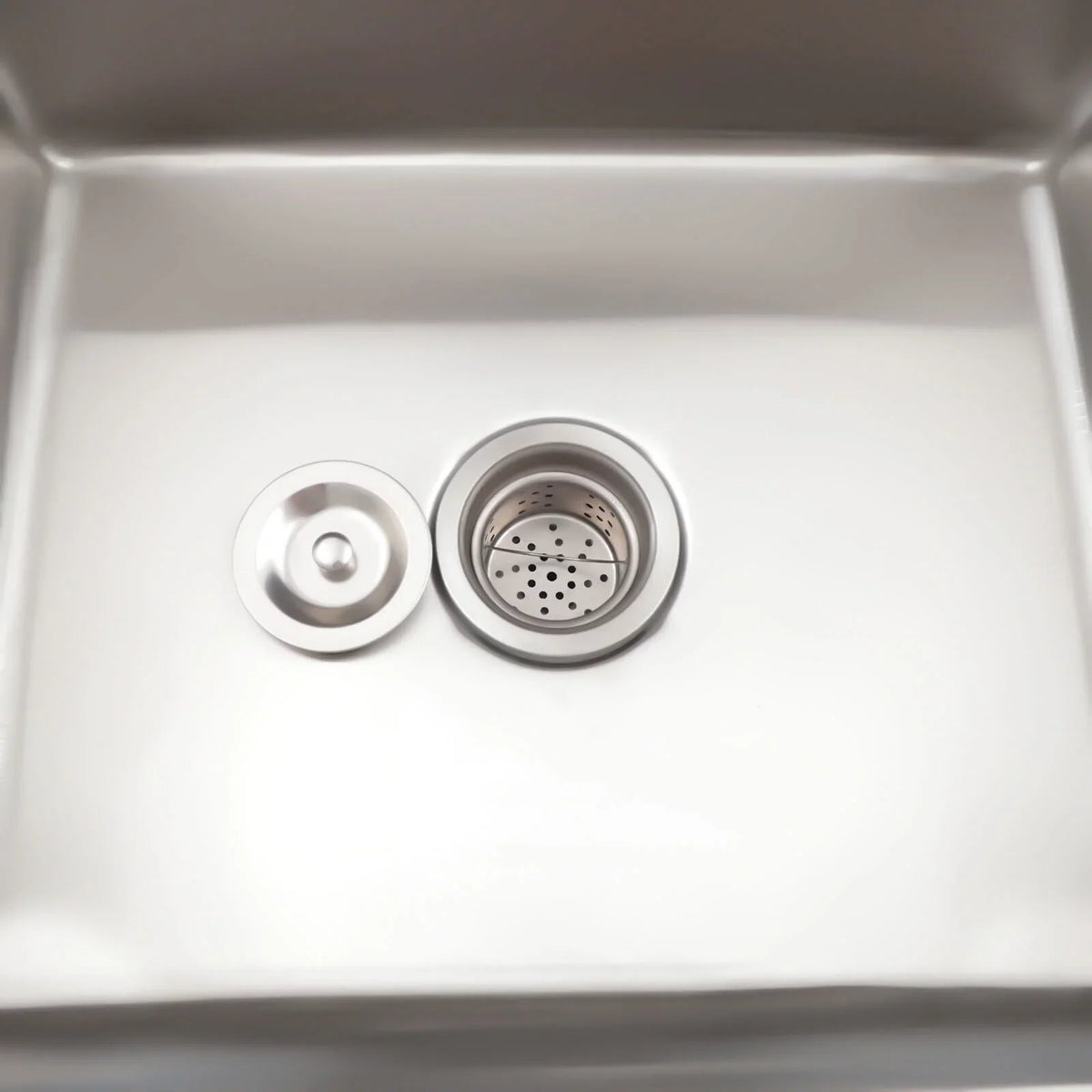Steel Drainboard and Utility Stainless Commercial Use 23.6* Sink Kitchen 39.3* 36.7in for Sink Home