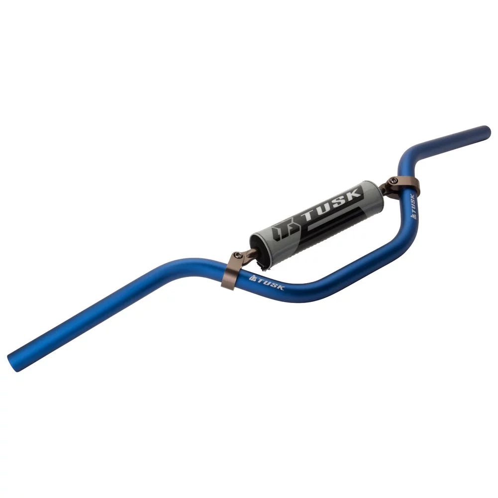 Blue T-10 7/8" Aluminum Bend LEM CR 1997-2000 LX2 Tusk For Mini Handlebar