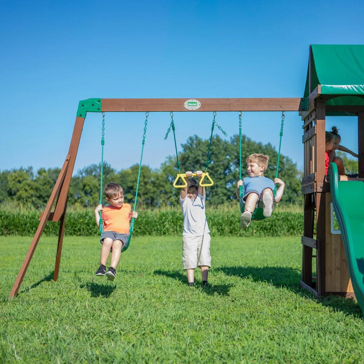 Discovery Backyard Swing Lakewood Set