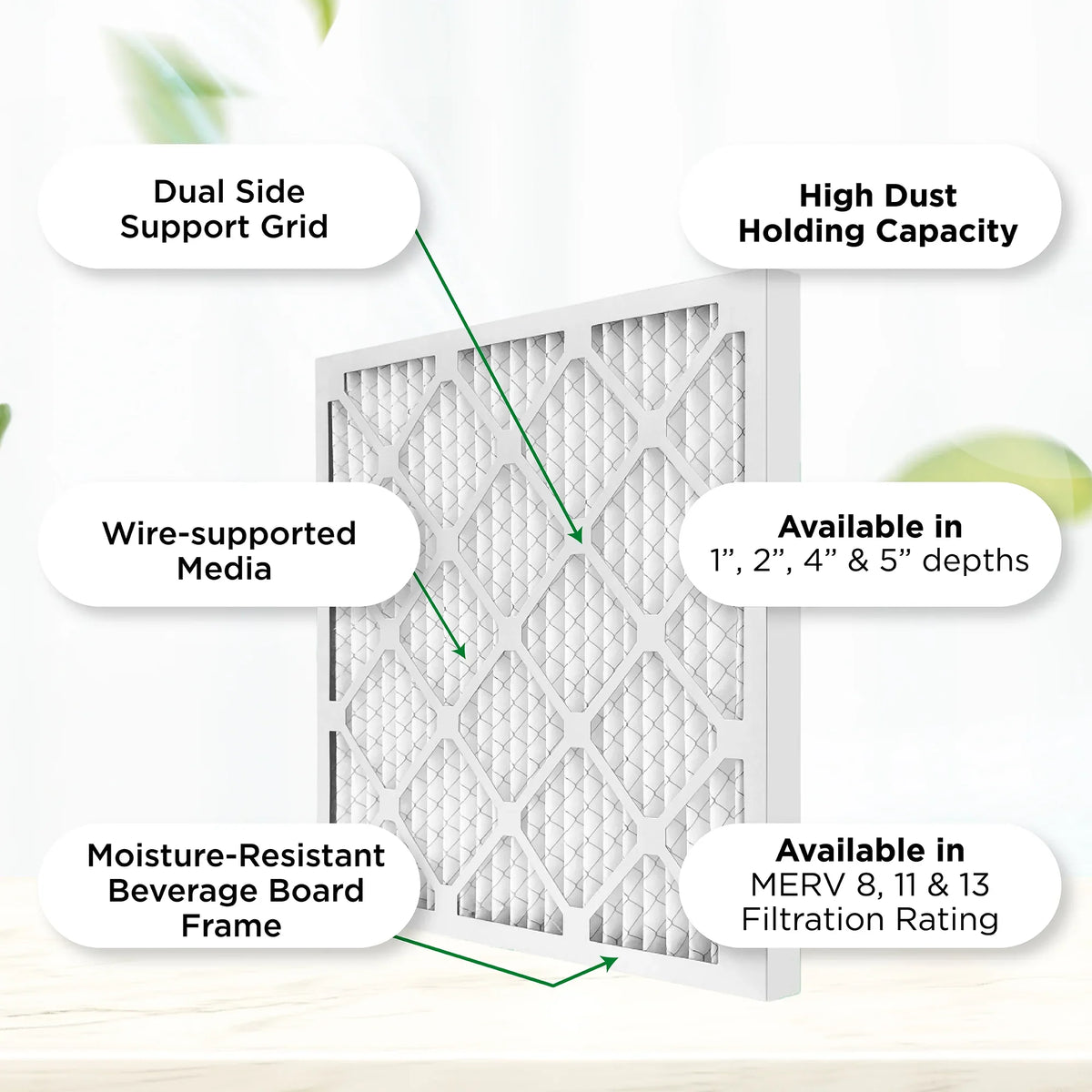 13 Quantity x 1000 1" 21-1/2 13 Furnace Pleated 1 x MPR 6. MERV Air by 21-1/2 Filters Actual x 3/4 Pamlico. AC Size: x 11,