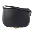 Pre-Owned line calf navy Cartier bag (Good) shoulder 2WAY dark CARTIER clutch leather sapphire