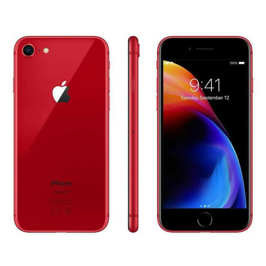 Red Charger Fast 8 Car (Grade Restored iPhone w/ (Fully (Refurbished) Unlocked) A) Apple A1863 64GB