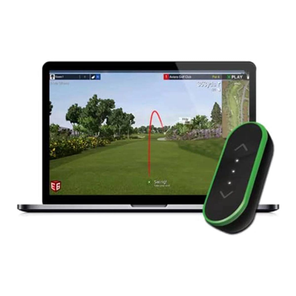 SwingLogic Connect Indoor SLX Simulator E6 with Compatibility Golf MicroSim