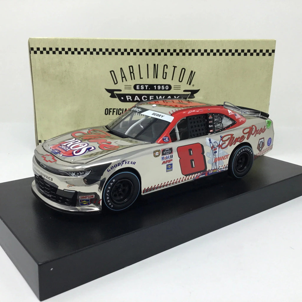 Color Throwback Tire 2021 Chrome Diecast Josh Berry Pros 1:24