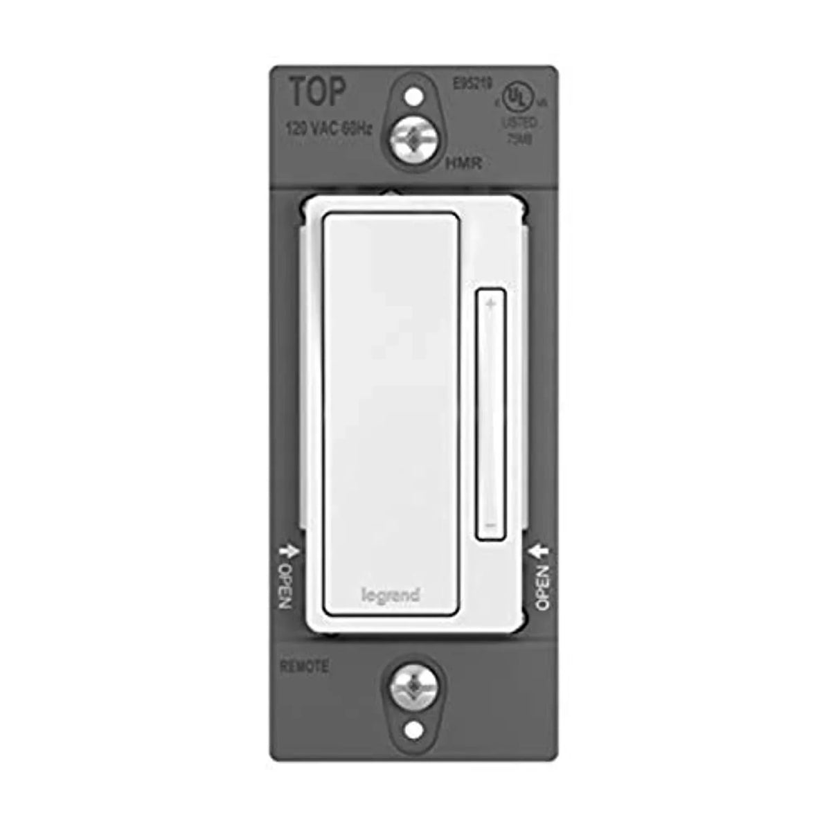 works dimmer cfl white, light & radiant hmrwccv4 450w remote for switch incandescent dimmer, - legrand any halogen, led and bulbs 700w multi-location, room,