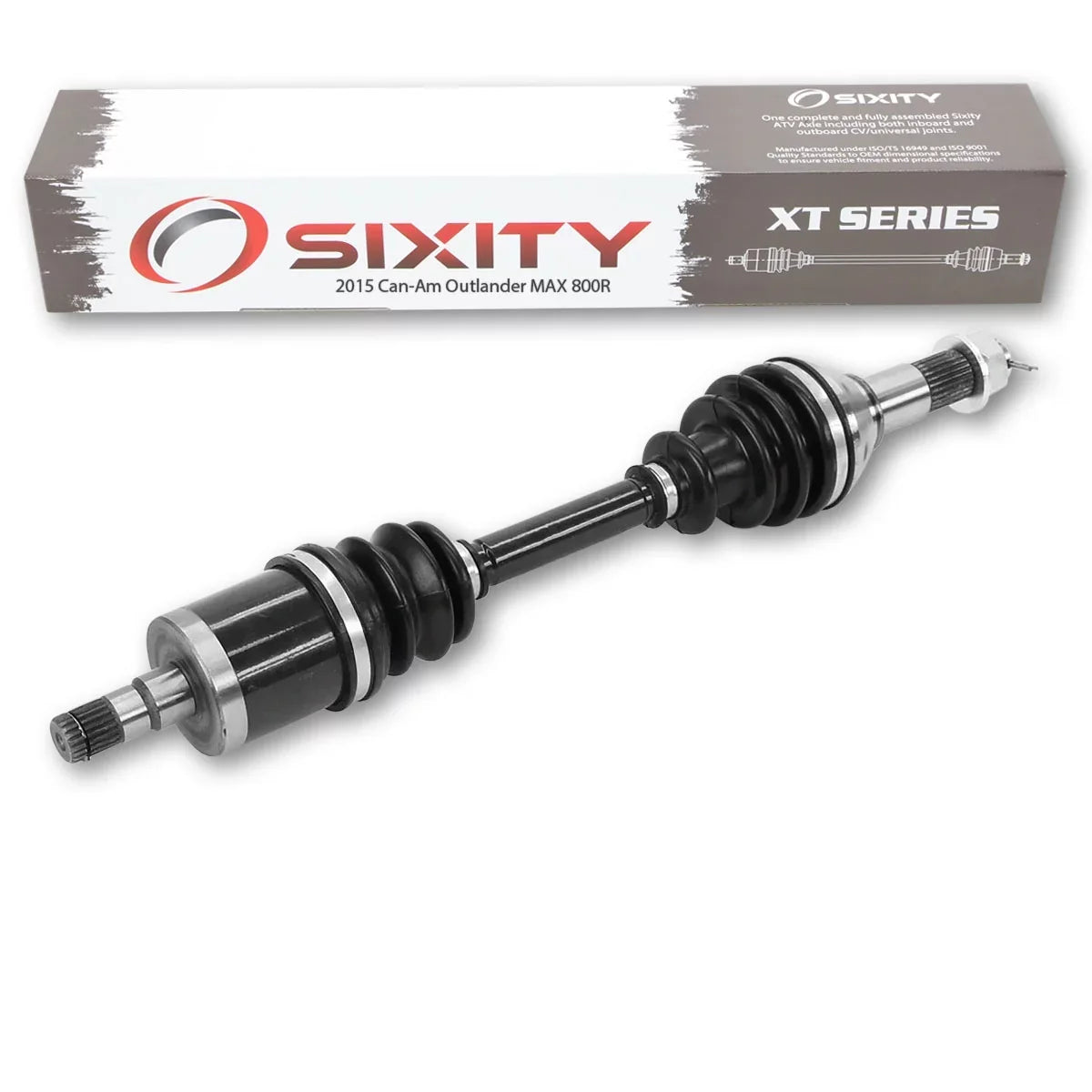MAX Sixity Axle 2015 with Can-Am compatible Left 4X4 800R XT - Front EFI Outlander