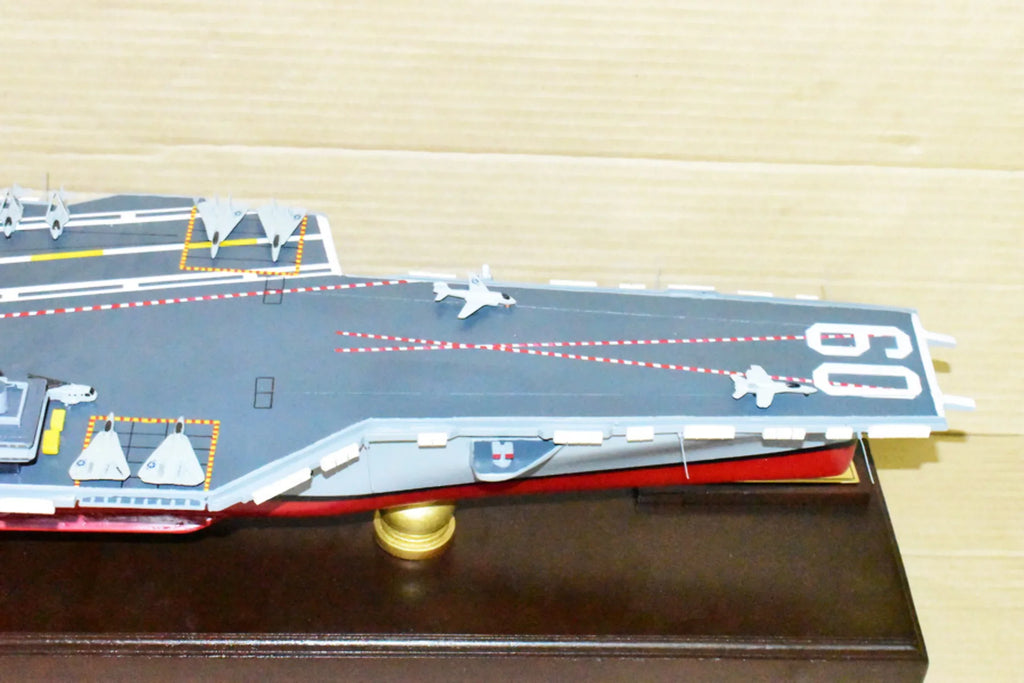 Model,Mahogany,Forrestal Model,Navy,Scale Carrier USS Class CV-60 Saratoga Aircraft