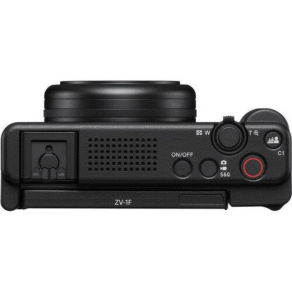 '+ Accessory Bundle Camera 128GB Sony ZeeTech Memory (Black) + with SanDisk Vlogging Tripod ZV-1F Card