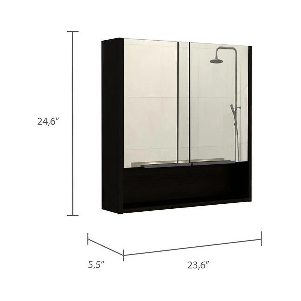 Medicine Linen Cabinet & with One Set Cabinet 2-Piece Home Door Square 63"
