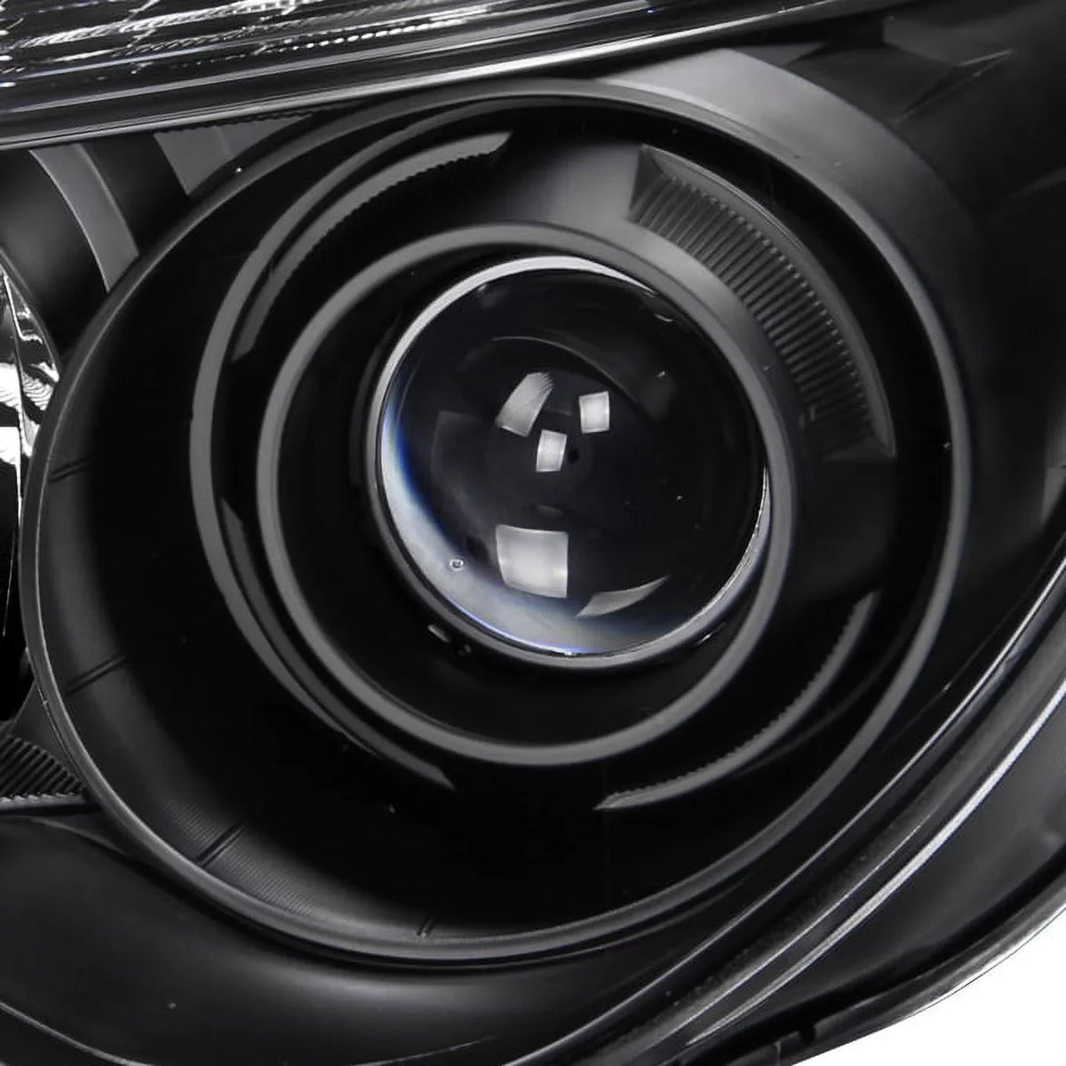 Projector 2013 Type 2011 2010 Chevy Headlight BLACK Set AKKON 2012 Headlamp 2014 Left For - Right 2015 Halogen Equinox &