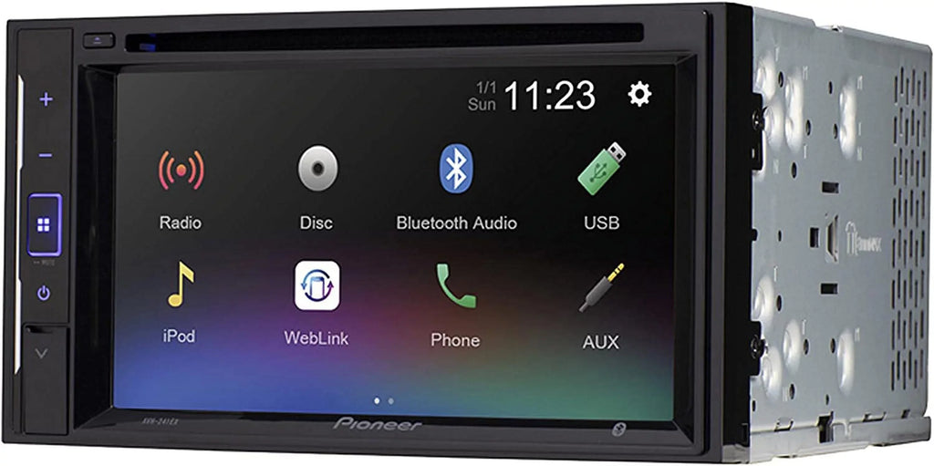 Pioneer Backup License Plate Receiver with AVH-241EX Camera DVD