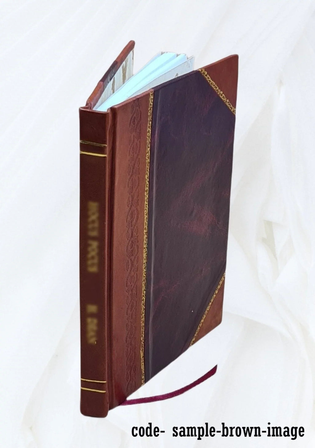 Bound] Brutus [Leather qui claris De 1837 oratoribus liber, dicitur