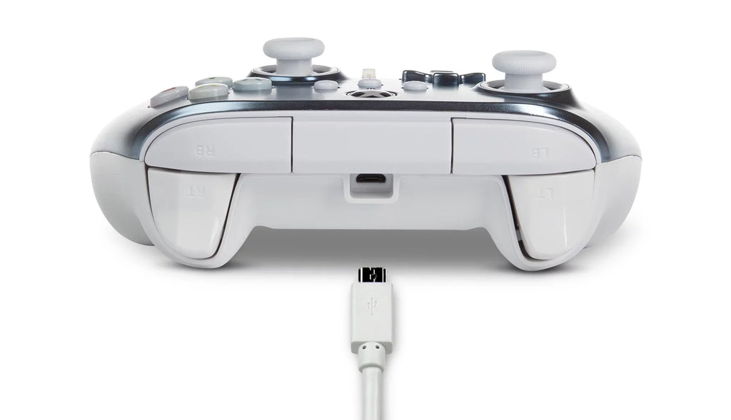 Series for PowerA Controller Metallic Xbox - X|S Wired Ice Enhanced