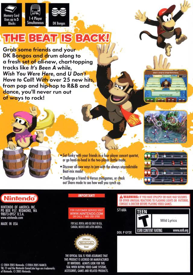 GAMECUBE Donkey - Konga 2