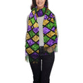 Green Purple Shiny Winter For Gifts- Wrap Women Feel Cashmere Scarves Gras Mardi Bingfone Soft Scarf Elegant Large Art Warm Shawl Print