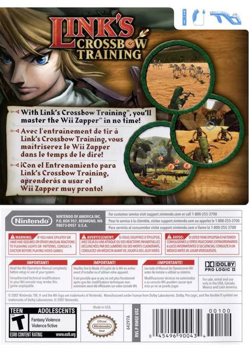 Training Crossbow Link's Wii CIB