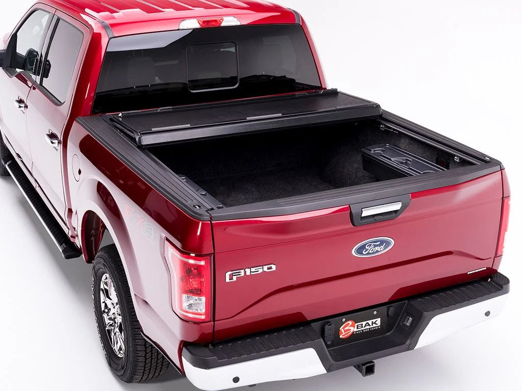 F1 2015 Truck BAK F-150 Compatible Hard - Folding (78.9") | by 2020 | 772327 6' Bed Tonneau 7" Ford Cover Bed RealTruck BAKFlip with