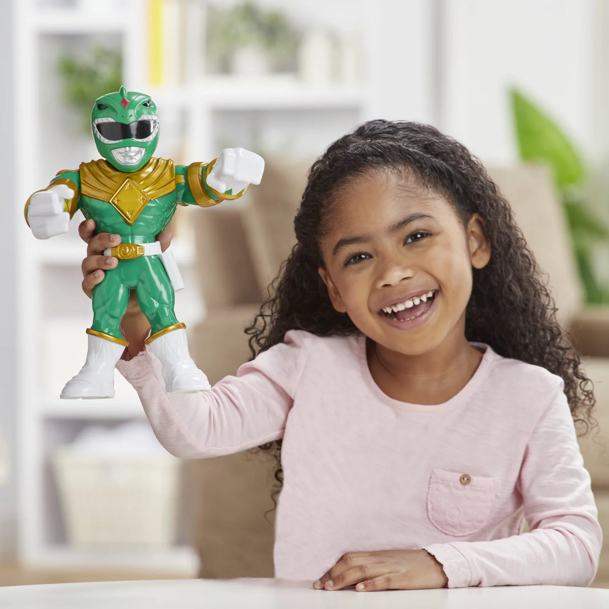 Power Action Rangers Ranger Heroes Mega Figure Green Playskool Mighties