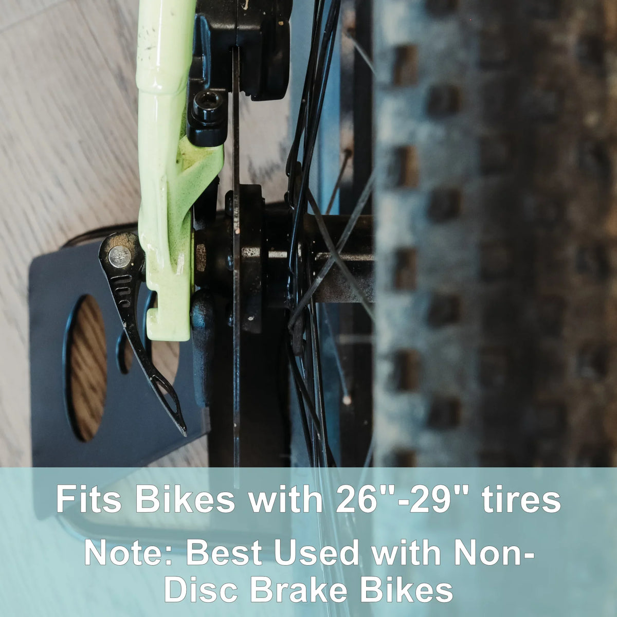 Stand Lumintrail Road Mount Hub Rack Mountain Bicycle and for Bike Parking Floor Bike Rear