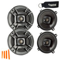 Powersports and Two - Pairs Polk DB522 Of Coaxial Speakers 5.25" - Audio Certification Marine