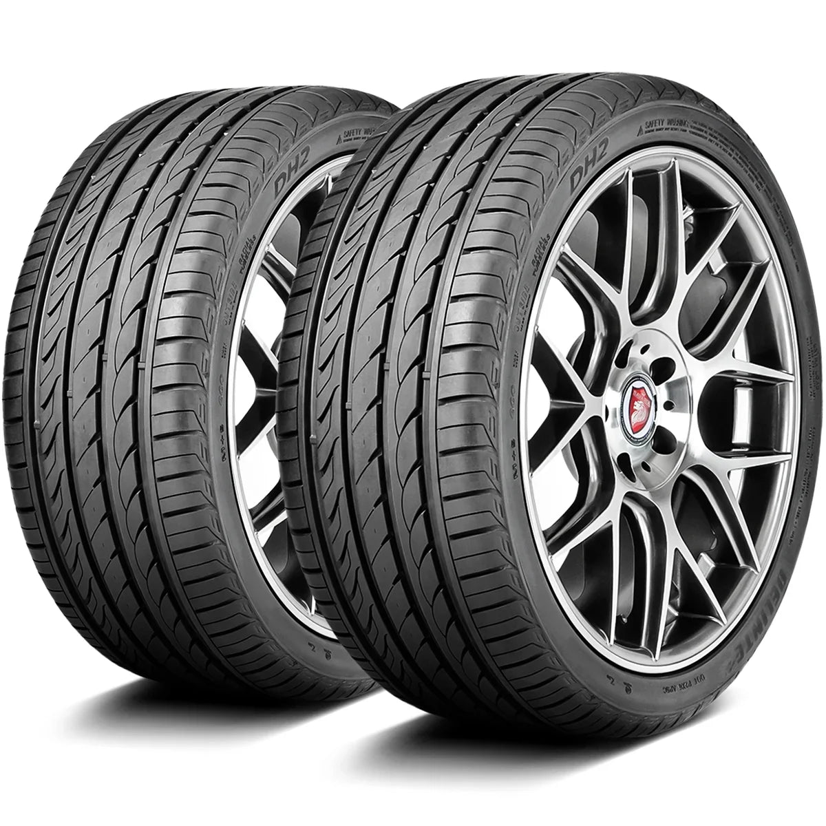 Ford 2015-23 High DH2 Ford Performance XL A/S Mustang EcoBoost Mustang Tire 255/40R19 Premium All Delinte Fits: GT, 2014 Season 101Y