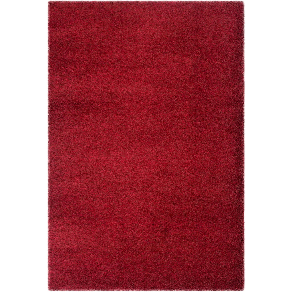Red, 10' Rug, Solid Plush 8' Shag Area SAFAVIEH Charlotte x
