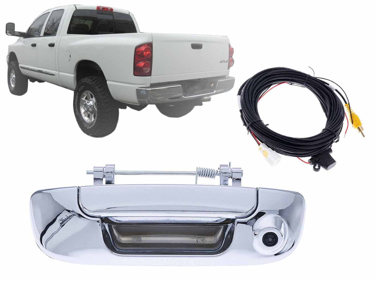 APA 2002 8M - Camera RAM Tailgate for Cable Handle R1500 with Back-Up R2500 R3500 2009 Chrome Replacement
