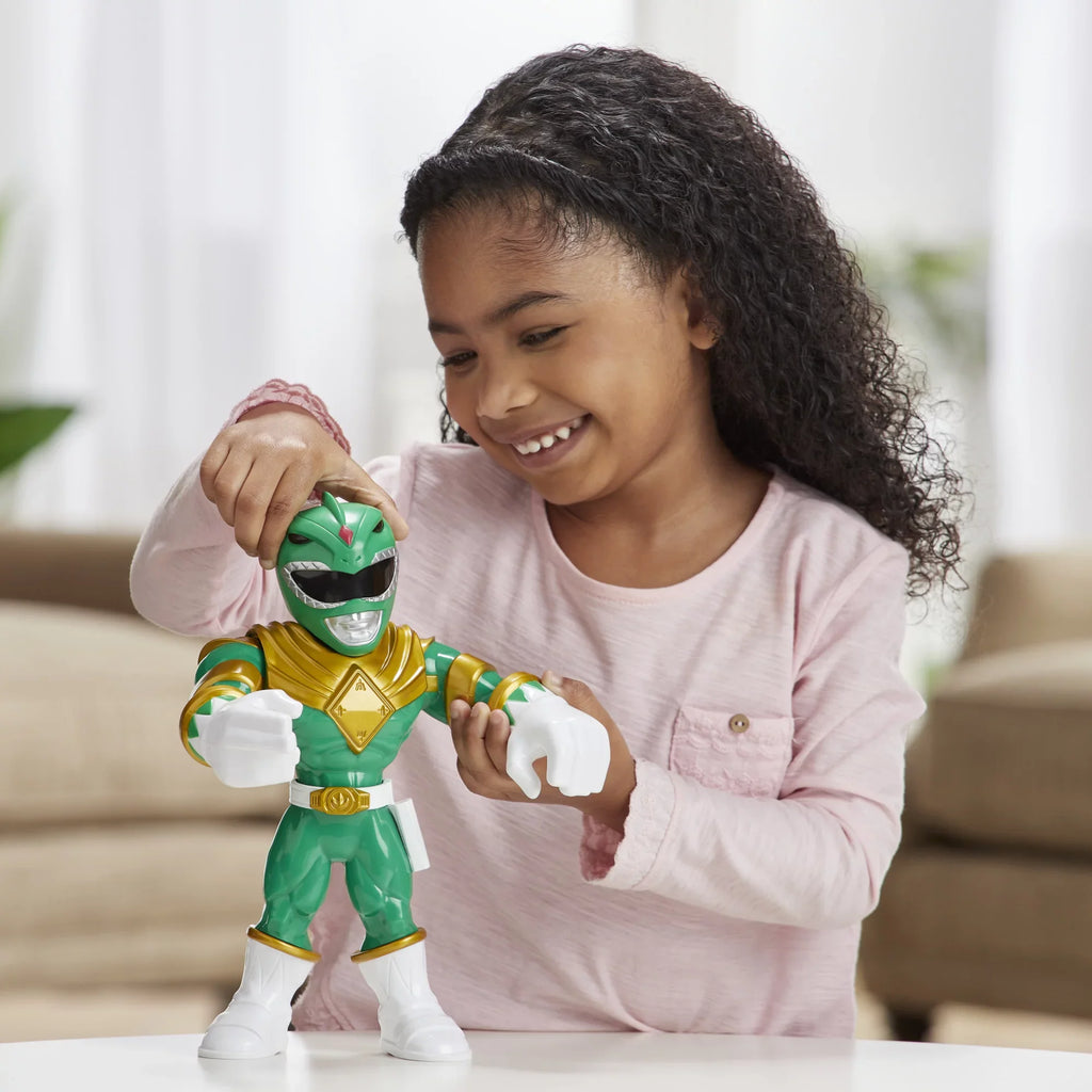 Power Action Rangers Ranger Heroes Mega Figure Green Playskool Mighties