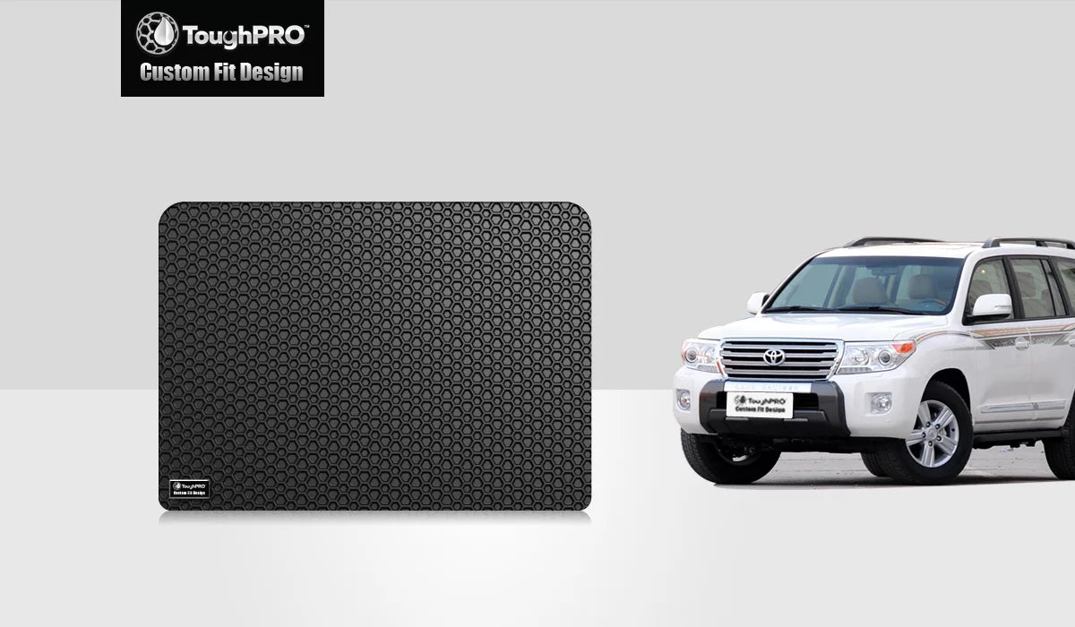 All Cargo - Black - USA) TOYOTA with 2009 Compatible ToughPRO Cruiser in - (Made Weather Rubber - Duty FJ Heavy Mat