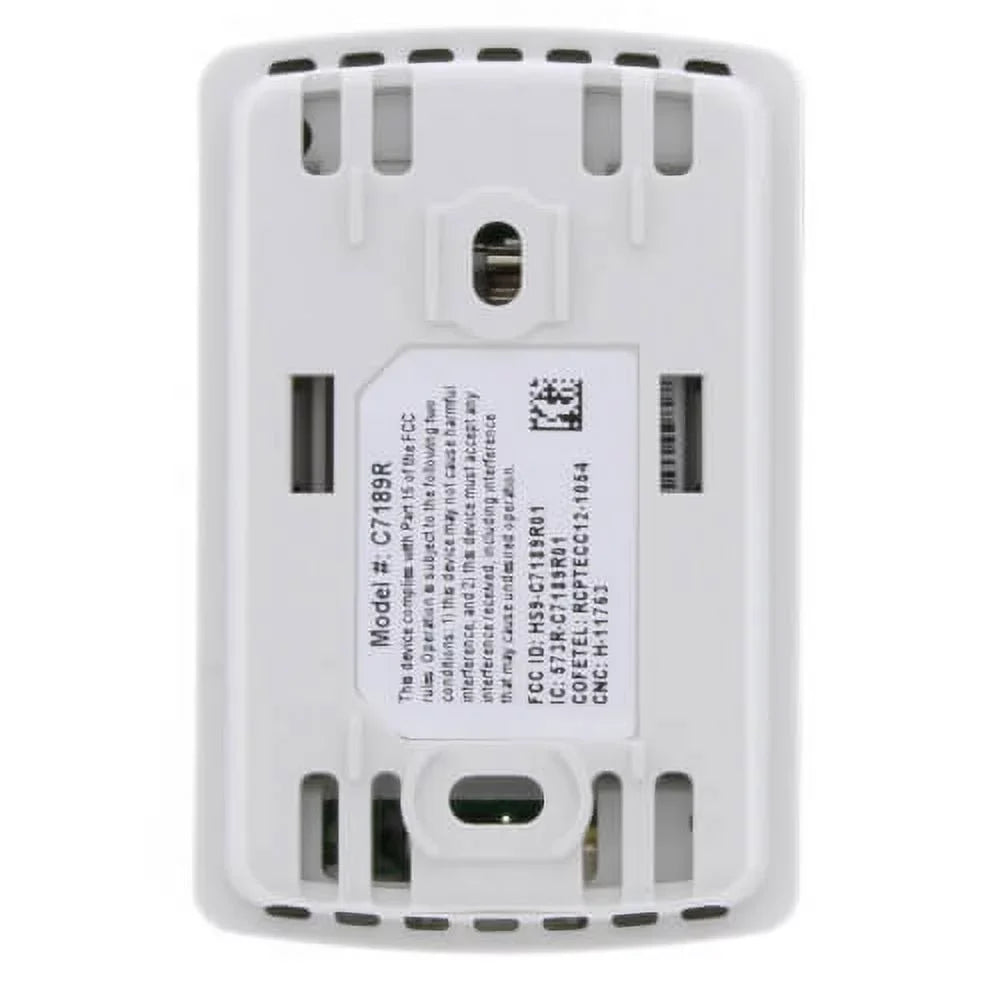'+ Sensor Link Artic and - Cleaner Indoor Prestige 2-Pack (C7189R1004/U) LCD Red White Wireless Honeywell for Thermostats