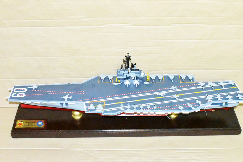 Model,Mahogany,Forrestal Model,Navy,Scale Carrier USS Class CV-60 Saratoga Aircraft