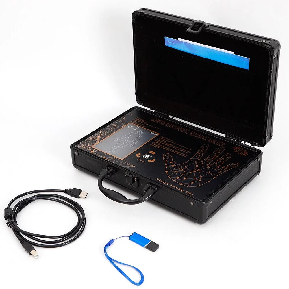4.7.0 Quantum 6TH Resonance Analyzer Black Health Touch Hand TOOL1SHOoo Magnetic Body Body Analyzer