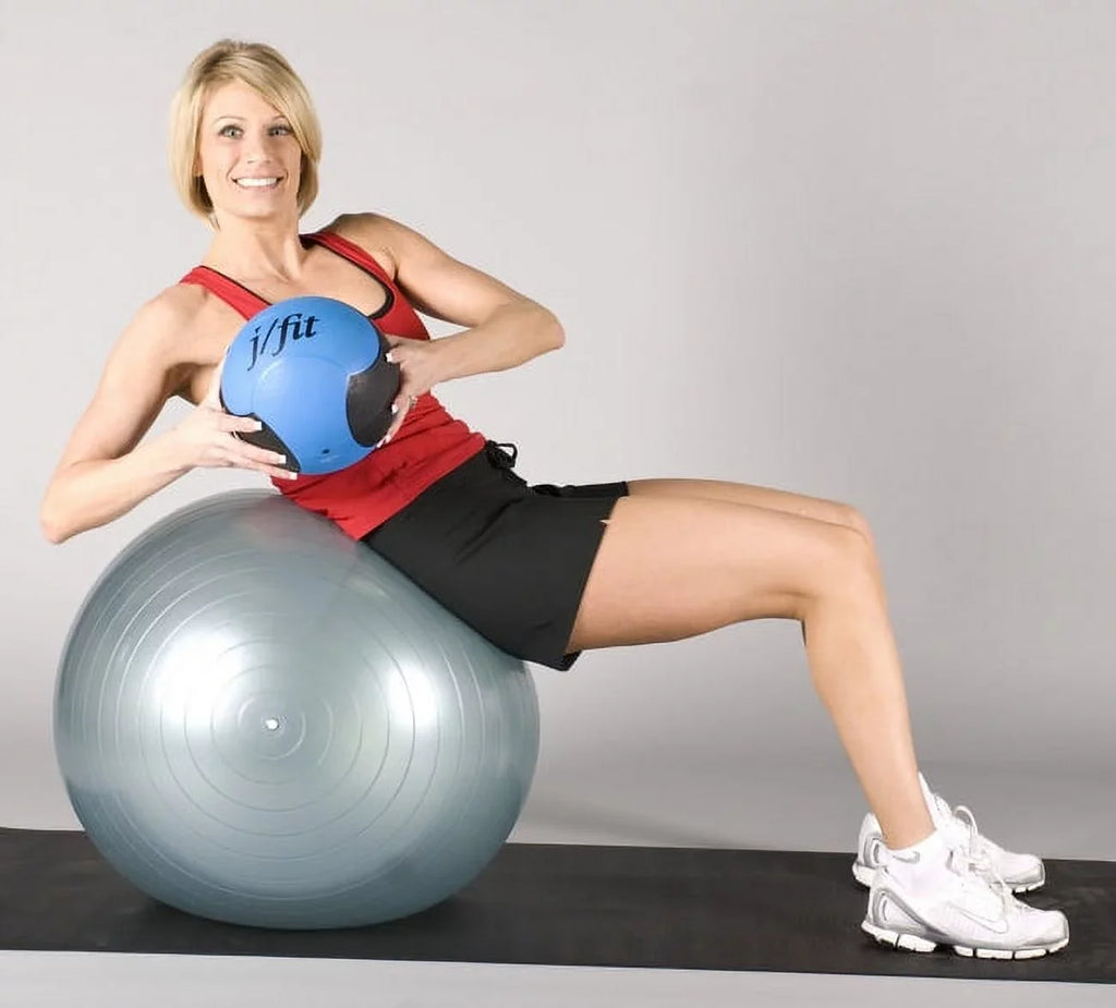 Gym w/ 75cm Ball Anti-Burst Pump-